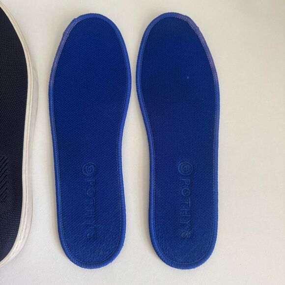 ROTHYS The Chelsea Boot Slip On Ankle Boot - Navy | Women’s 10.5 - Picture 6 of 10